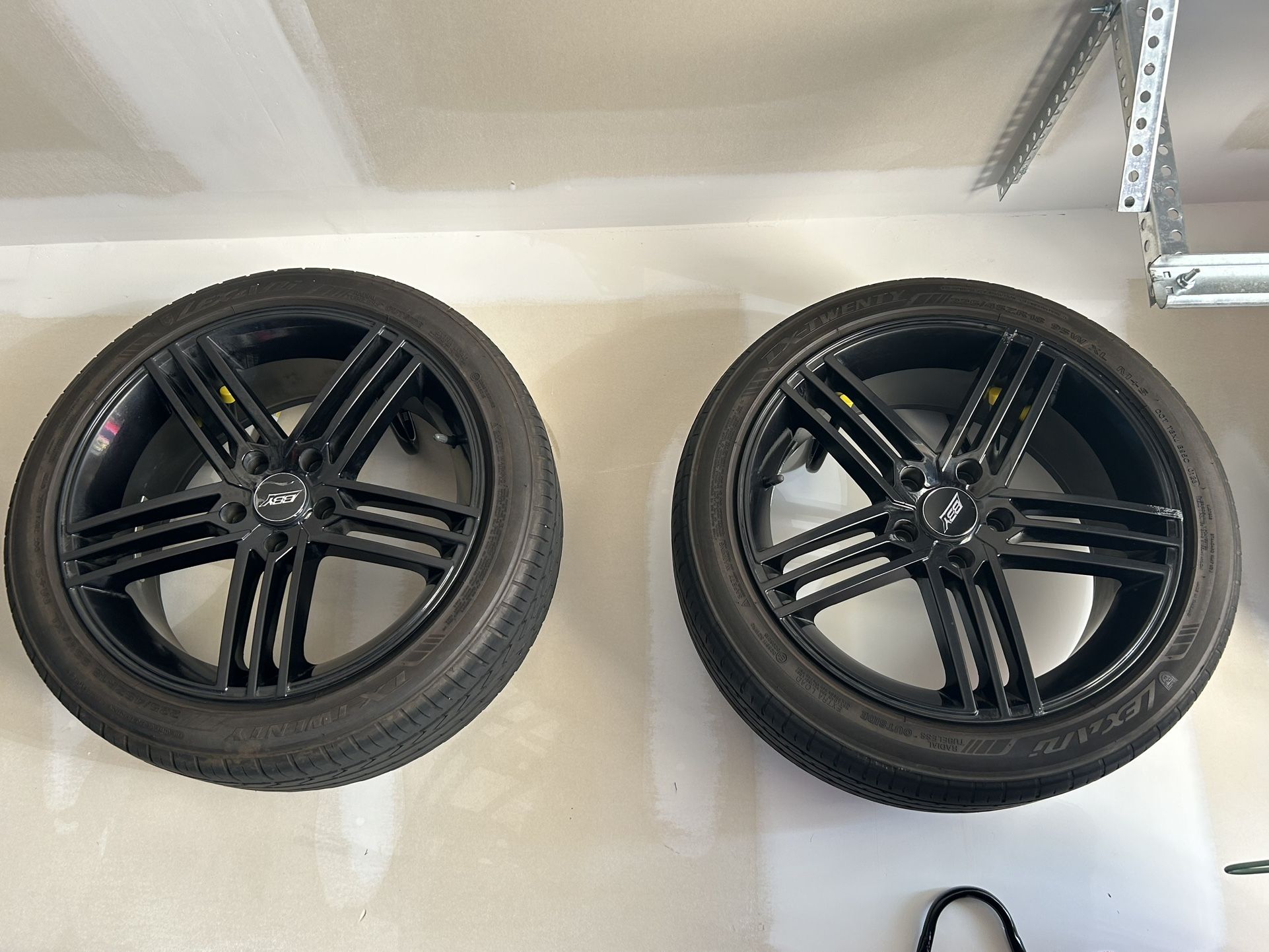 Four 18 in. Tires And Rims