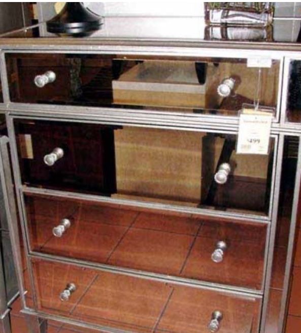 Mirror Chest Dresser