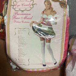 Bar Maid Costume Xsmall