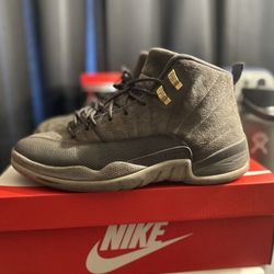 Gray Jordan 12s