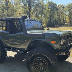 1970 Ford Bronco Lifted Custom One Of A Kind
