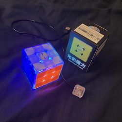 Rechargeable Led “Rubiks”  magic cube