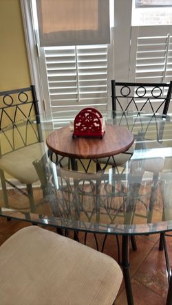 Table & 4 chairs