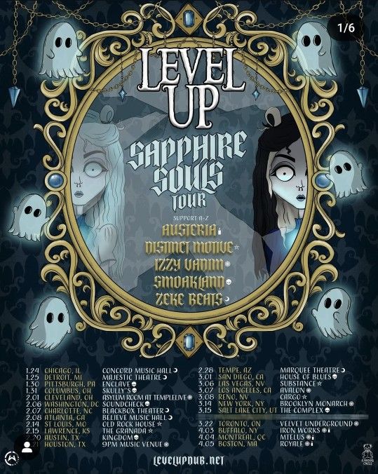 Level Up Sapphire Soul Tour