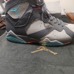 Air Jordan's Grey orange light Grey