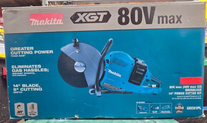 Makita 80v  Cordless cut-off saw