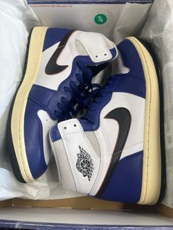 Nike Air Jordan 1 Mid DZ5485-100 Blue White US 9.5