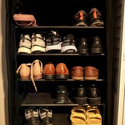 9 Tier Shoe Rack- Zippable, Collapsible