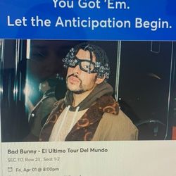 Bad Bunny Tickets 