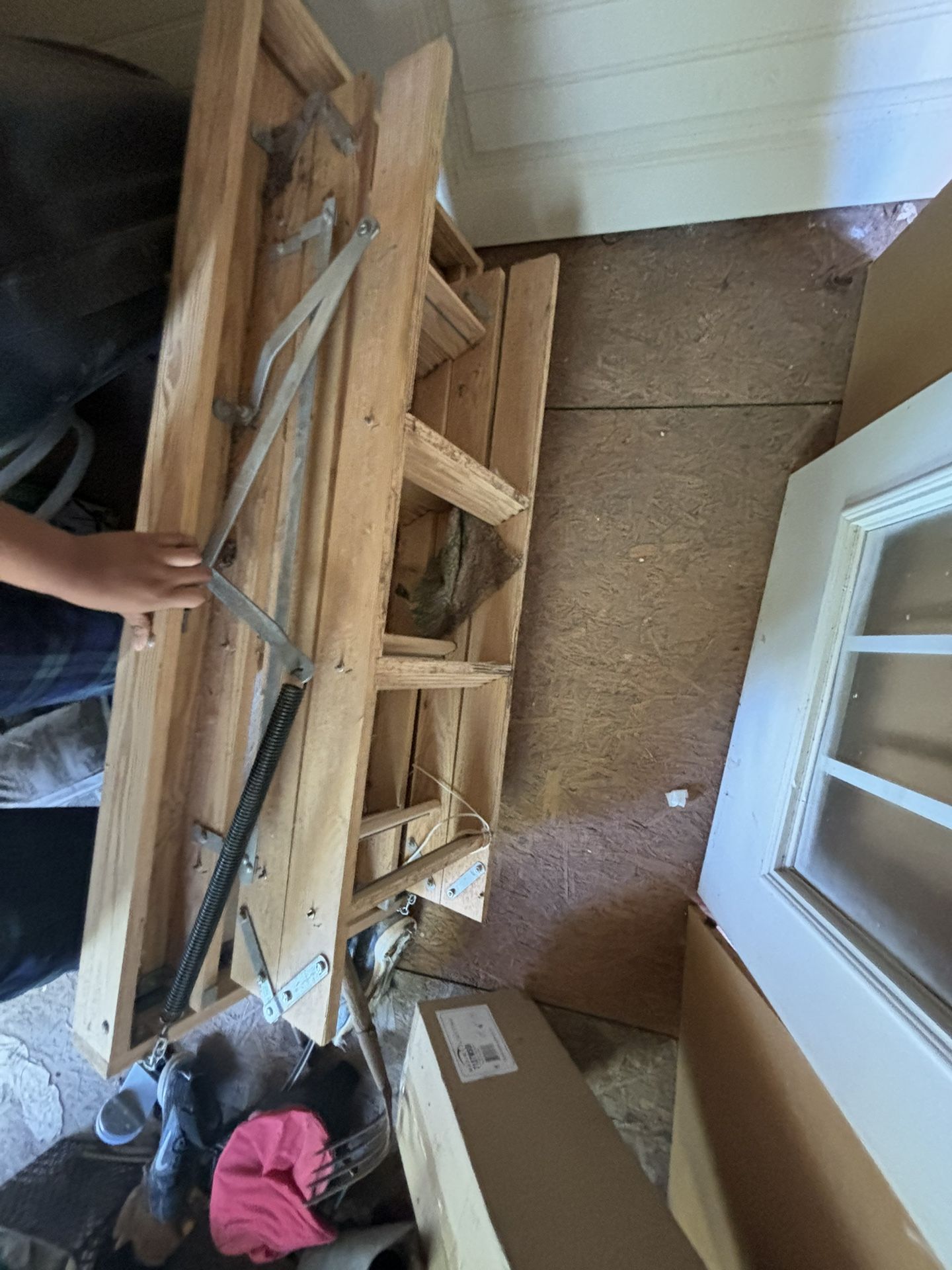 attic stairs