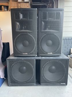 Stage Community Speaker Set (2) Great Big Sound