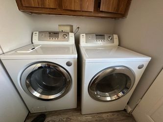 Washer and dryer