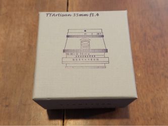 Ttartisan’s 35mm f1.4 camera lens