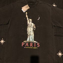 Balaneciga Designer Paris Statue of Liberty T-shirt