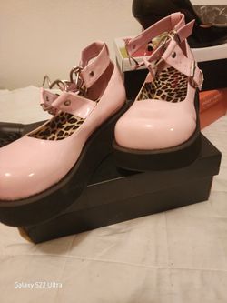 Retro Pink Shoes