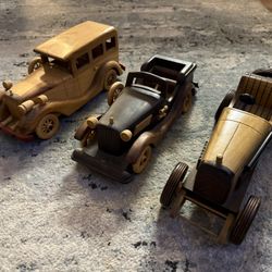 Antique Wooden Model Cars