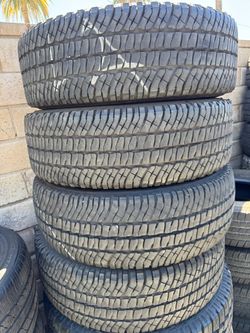 245/75r17 Michelin tires en excelentes condiciones de vida las 4