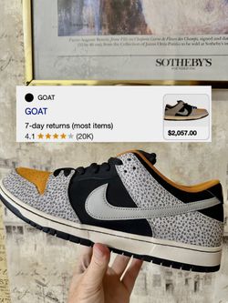 Nike Unreleased SB Dunk Low Size 14