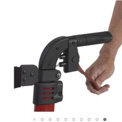 Drive Medical Nitro Euro Style Rollator Rolling Walker, Tall, Red& Black