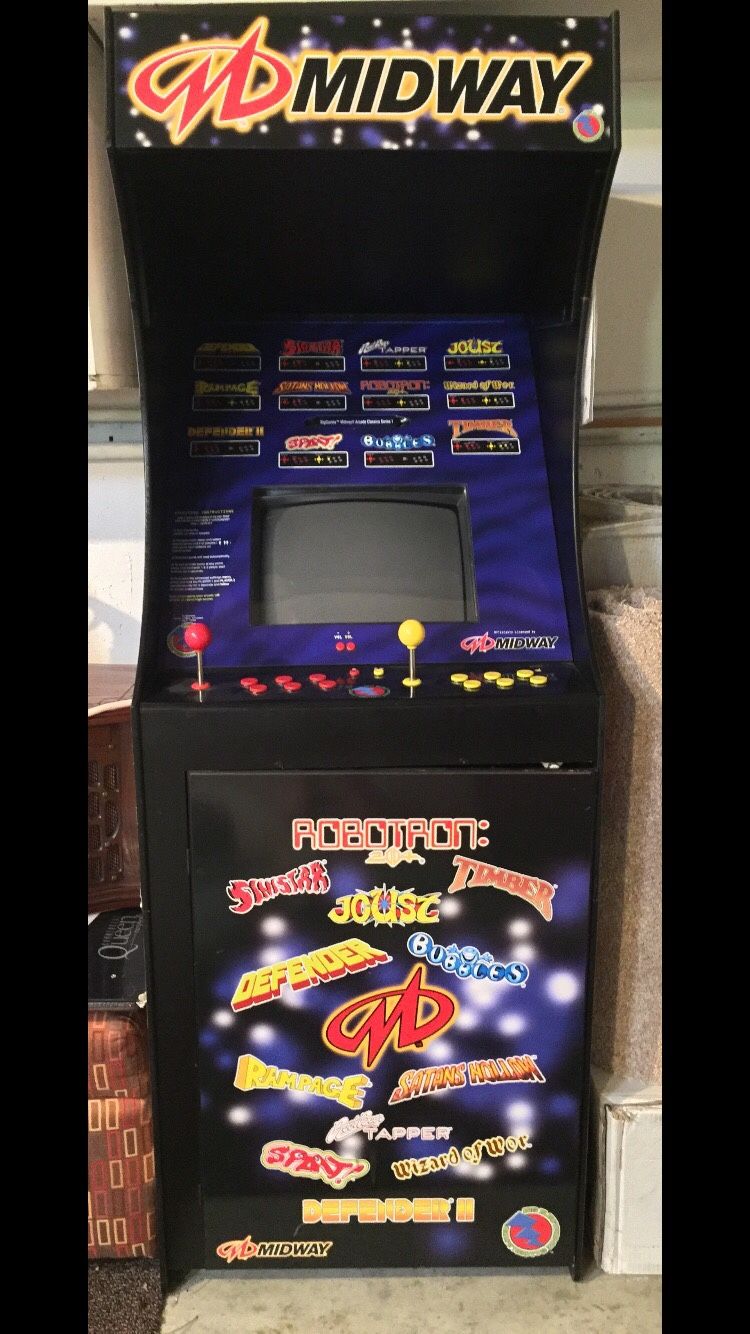 Midway 12 in 1 classic arcade game