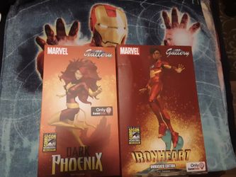 Phoenix & Ironheart Gamestop exclusive 1 in 6000 figures