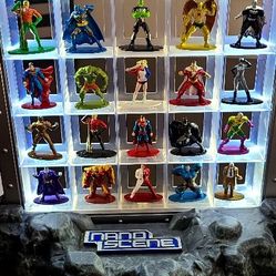 DC COMIC FIGURINES- METAL