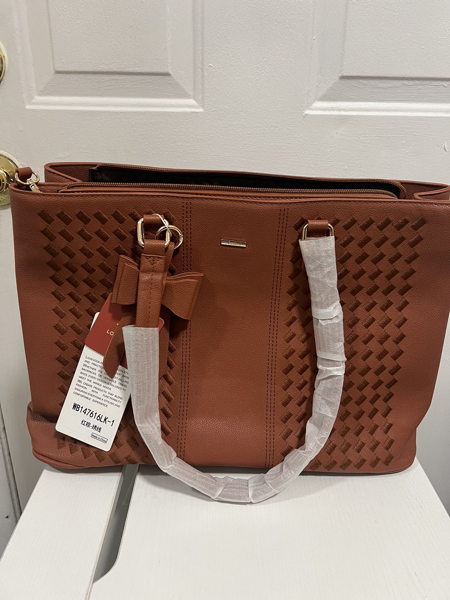 LOVEVOOK Tote Bag Brown