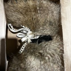 Marni Kids Faux Fur Boots