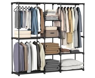 Portable freestanding closet