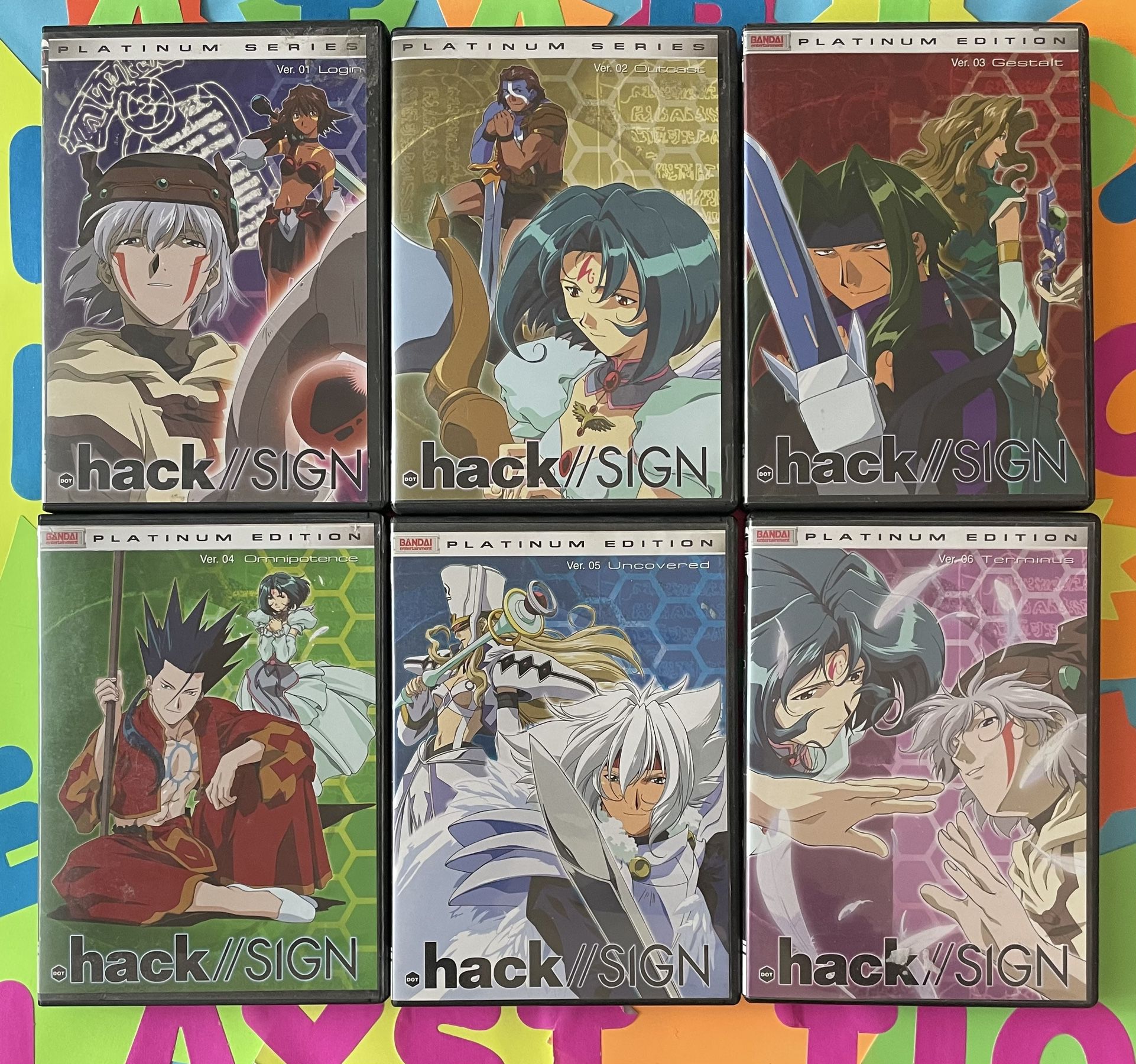 Hack//sign Vol.1-6 