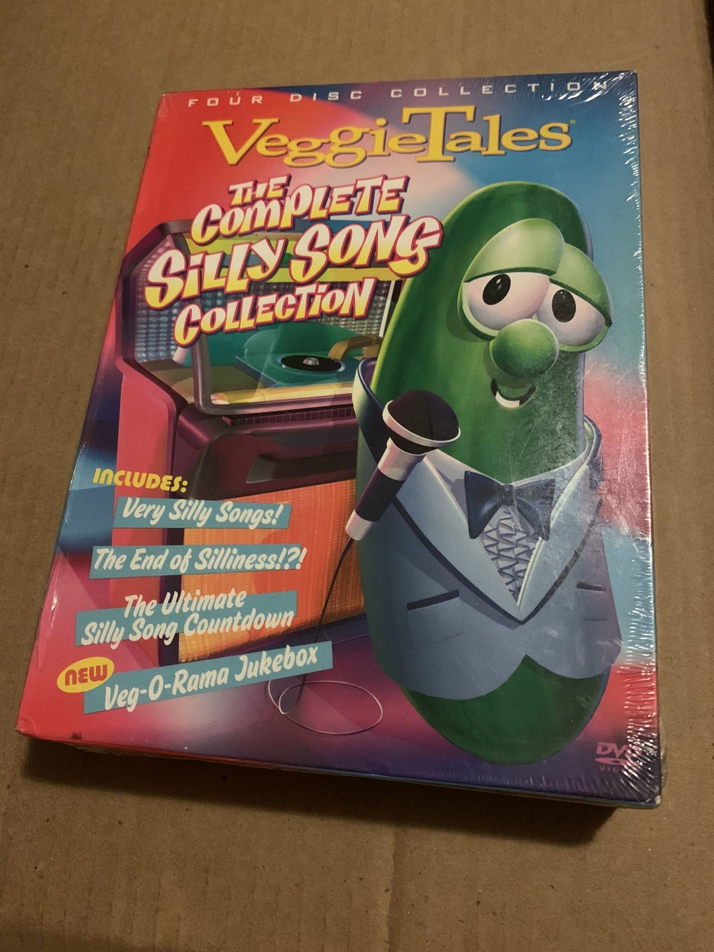 dvd veggietales complete silly song collection brand new