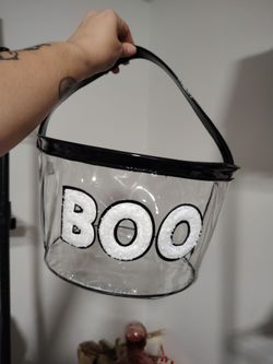 Halloween candy basket
