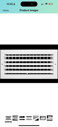 Way Air Vent - Adjustable Aluminum 