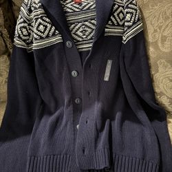 Men’s NEW Cardigan Sweater Size L