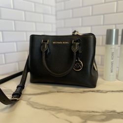 Michael kors camille discount small leather satchel