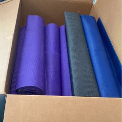 Yoga mats ($80 for 12)