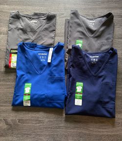 Scrub tops small womens