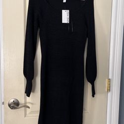 Black Sweater Dress