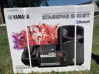 Yamaha STAGEPAS 600BT Portable PA System