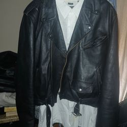 Vintage Customer Leather Jackets Men's Size 38