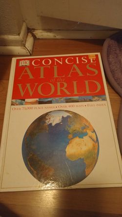 Atlas of the world book