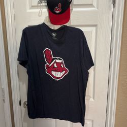Cleveland Indians Shirt And Cap