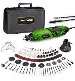 180W Rotary Tool Kit With Flex Shaft