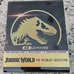 Jurassic World-The Ultimate 6-Movie Collection-4K Ultra HD+Blu-ray+Digital Code