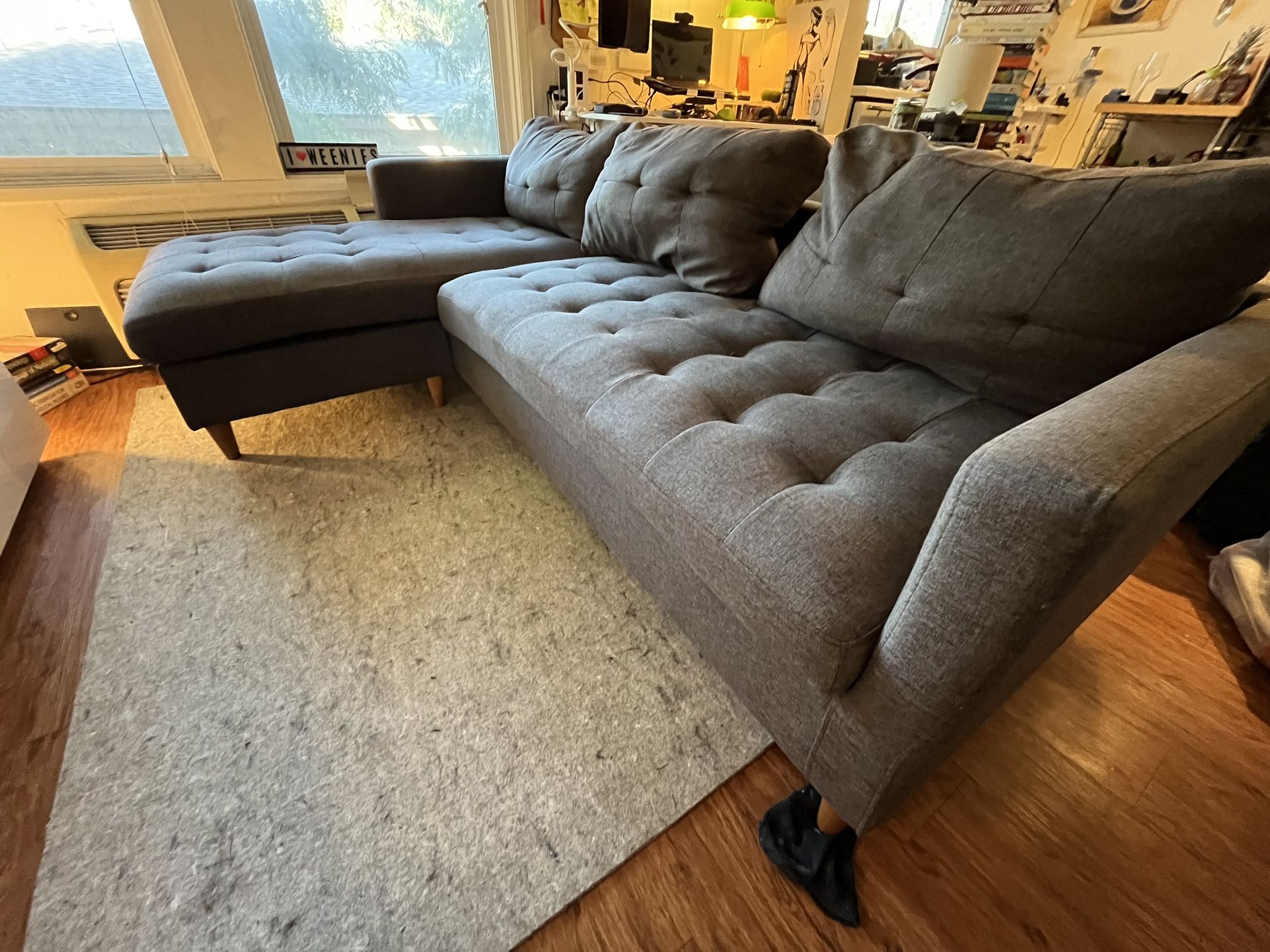 Grey Sectional Couch