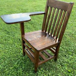 Antique School Chair/Desk