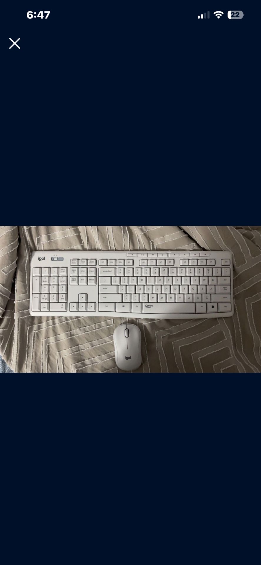 Wireless Keyboard/ Mouse 