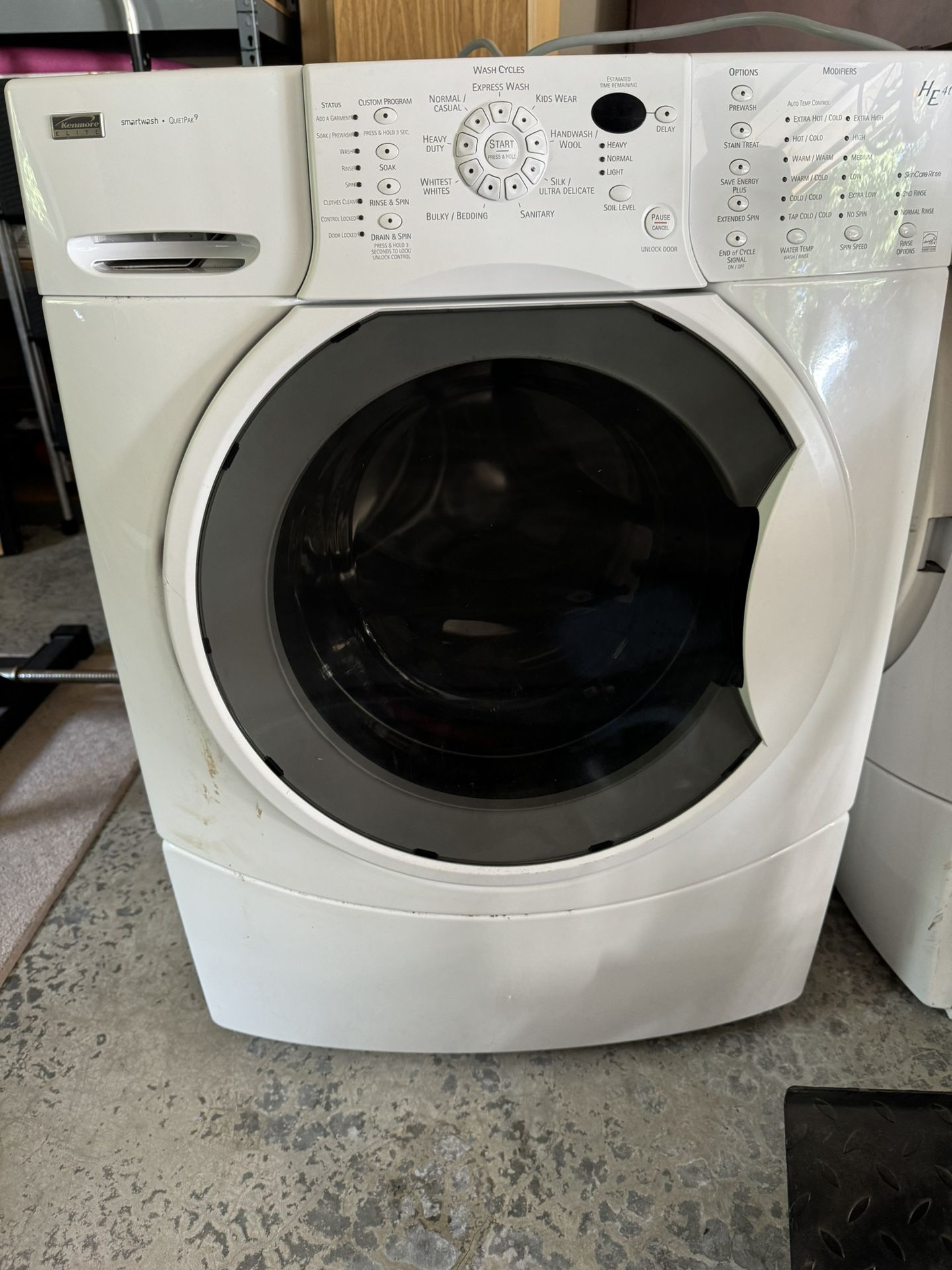 Kenmore Elite Front Loading Washer And Dryer