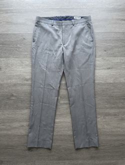 Tailored Men's Gray Dress Pants