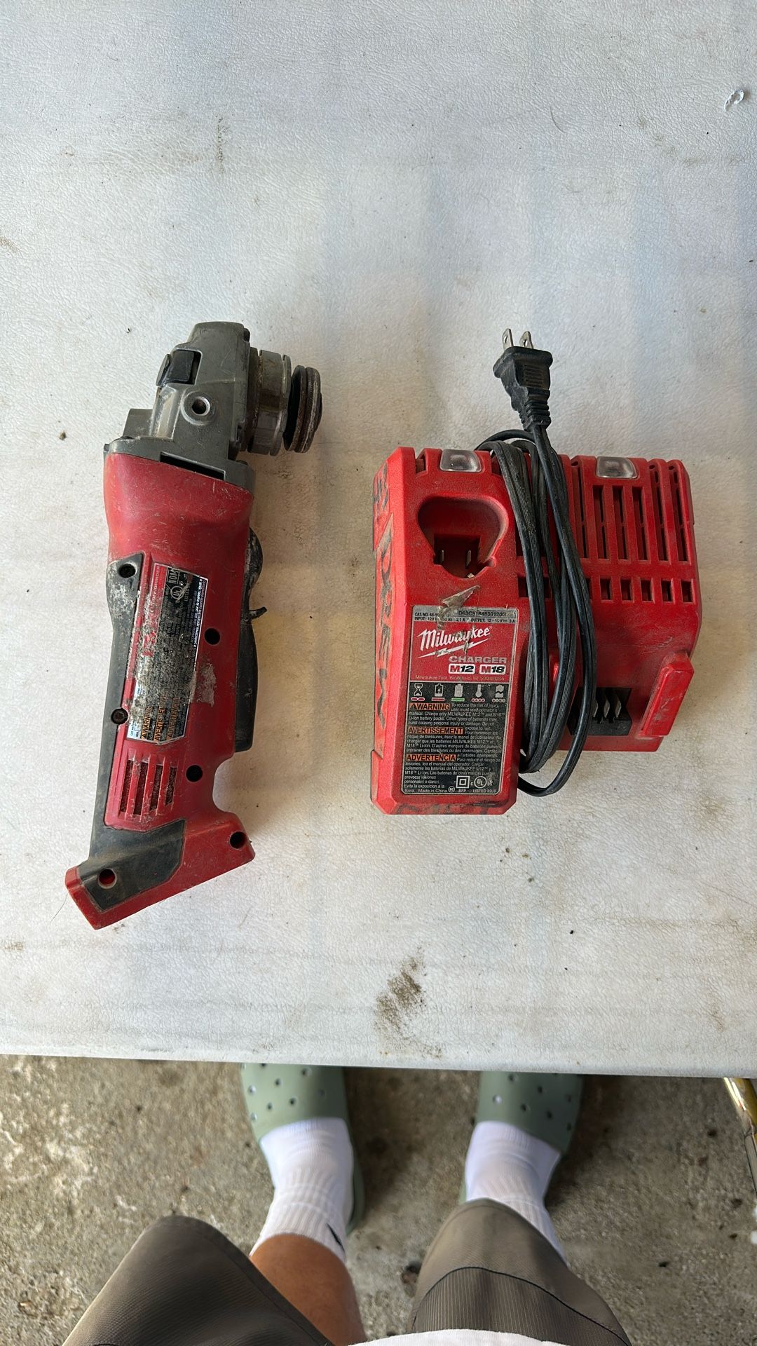 Milwaukee Grinder 